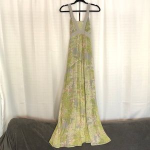 Jessica Simpson Floral Woven Maxi Dress